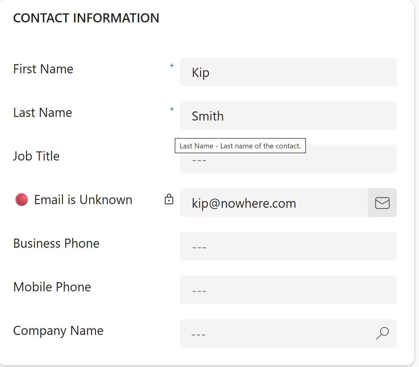 Email-Bad