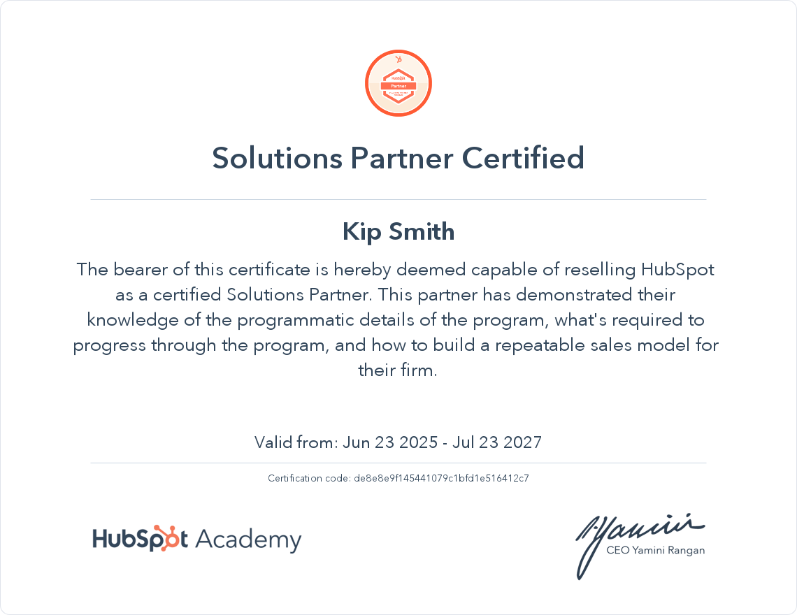 Solution-Partner-Certification